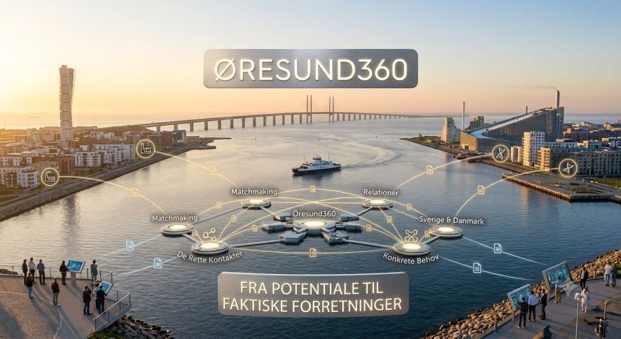 Öresund360 – at muliggøre forretninger, netværk og matchmaking i Øresundsregionen